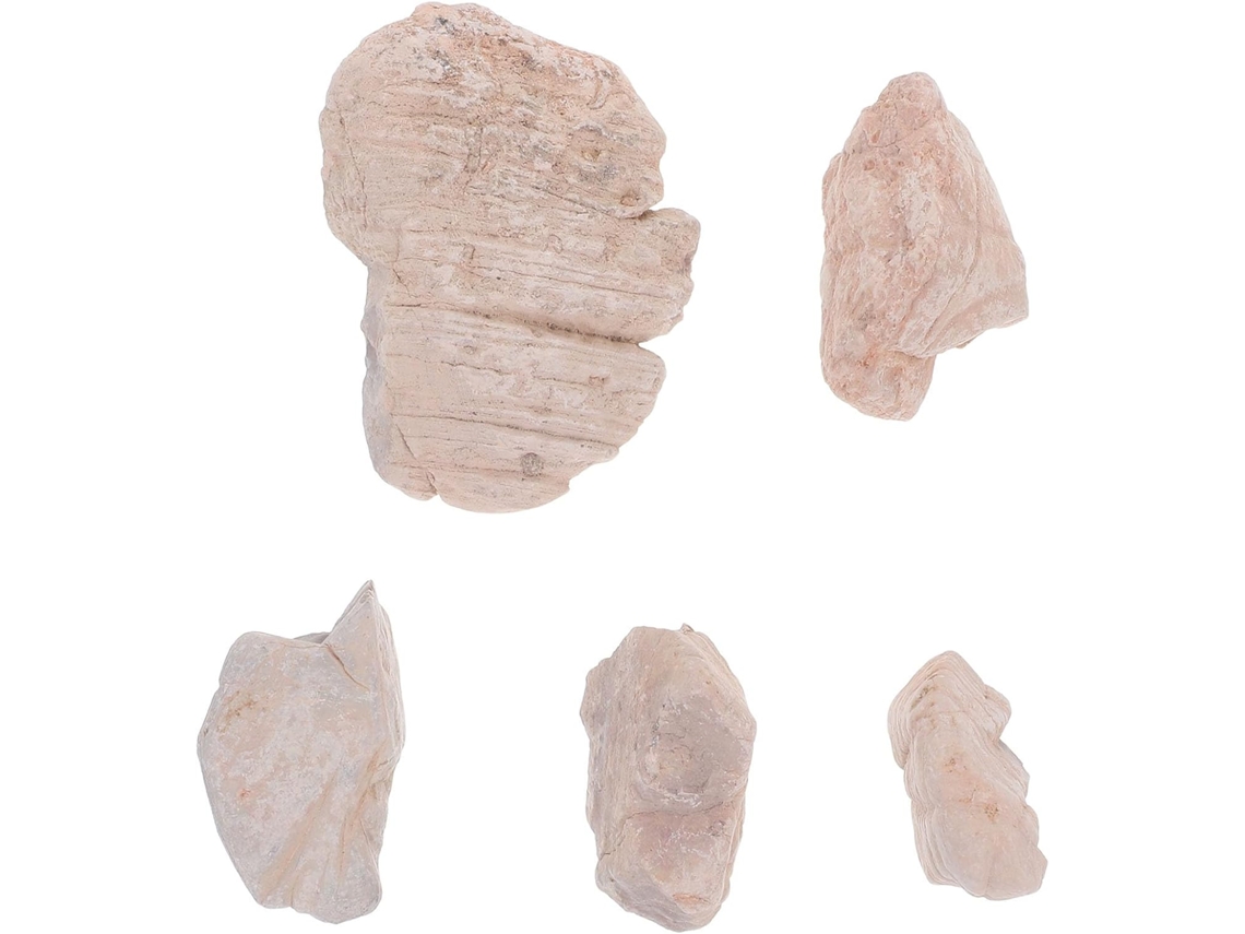 Kit de 5 Pedras Decorativas para Dioramas, Pequenas Pedras para Paisagismo com Plantas, Pedras Decorativas em CHABERLU