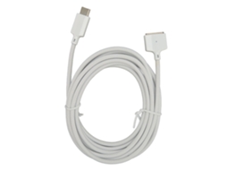 Cabo De Dados Pd140w, Trançado, Durável, Para Notebook Tipo-c E Magnético Magsafe 3.