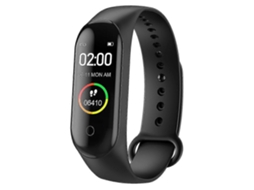 Relógio inteligente M4 Outdoor com monitor de frequência cardíaca e pressão arterial, Ly Ebike Gift