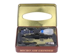 Kit De Mezcladora De Aire De 1/4 Polegada Herramienta De Polimento E Gravura Neumática De Alta Velocidade Portátil