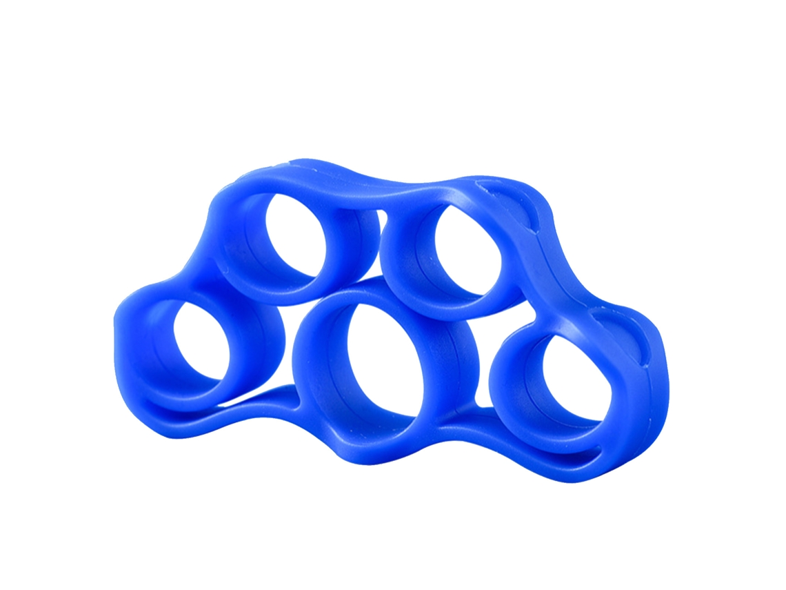 Alongador De Dedos Exercitador De Mão Com Bandas De Resistência 4kg Para Artrite Túnel Carpiano Guitarra Azul Nível Intermediário