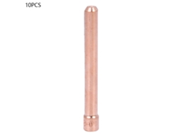 Conjunto de 10 peças de cones de cobre 10n22-10n25 para tocha de soldagem TIG.
