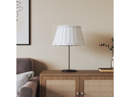 Vidaxl Abajur Ø50x30 Cm Vime Branco