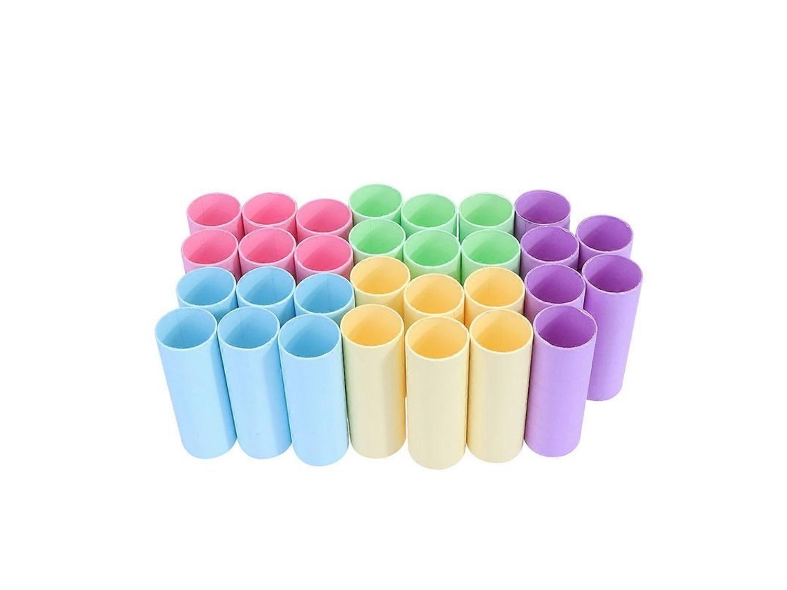 Tubos de Papelão Kraft Natural para Artesanato, Ideais para Proteger Pôsteres e Pinturas CHARM (20 Unidades)