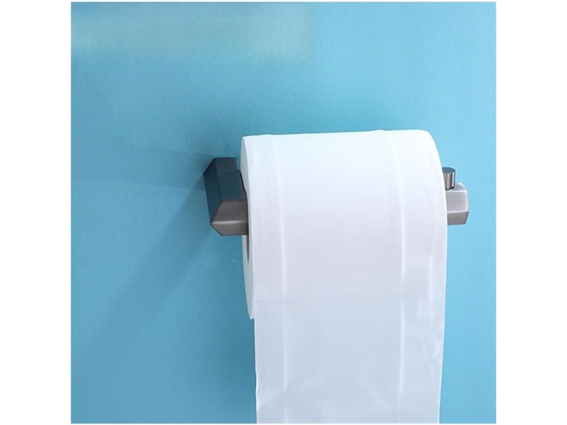 Suporte Para Toalhas, Ganchos De Porta, Banheiro, Cor Cinza, Aço