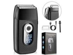 Barbeador Elétrico De Rosto E Aparador De Cabelo Para Homens, Mini Barbeador Elétrico À Prova D'água Sem Fio, Recarregável Usb-c
