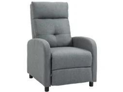 Poltrona Reclinável Relax HOMCOM com Apoio para Pés (67x87x98 cm)