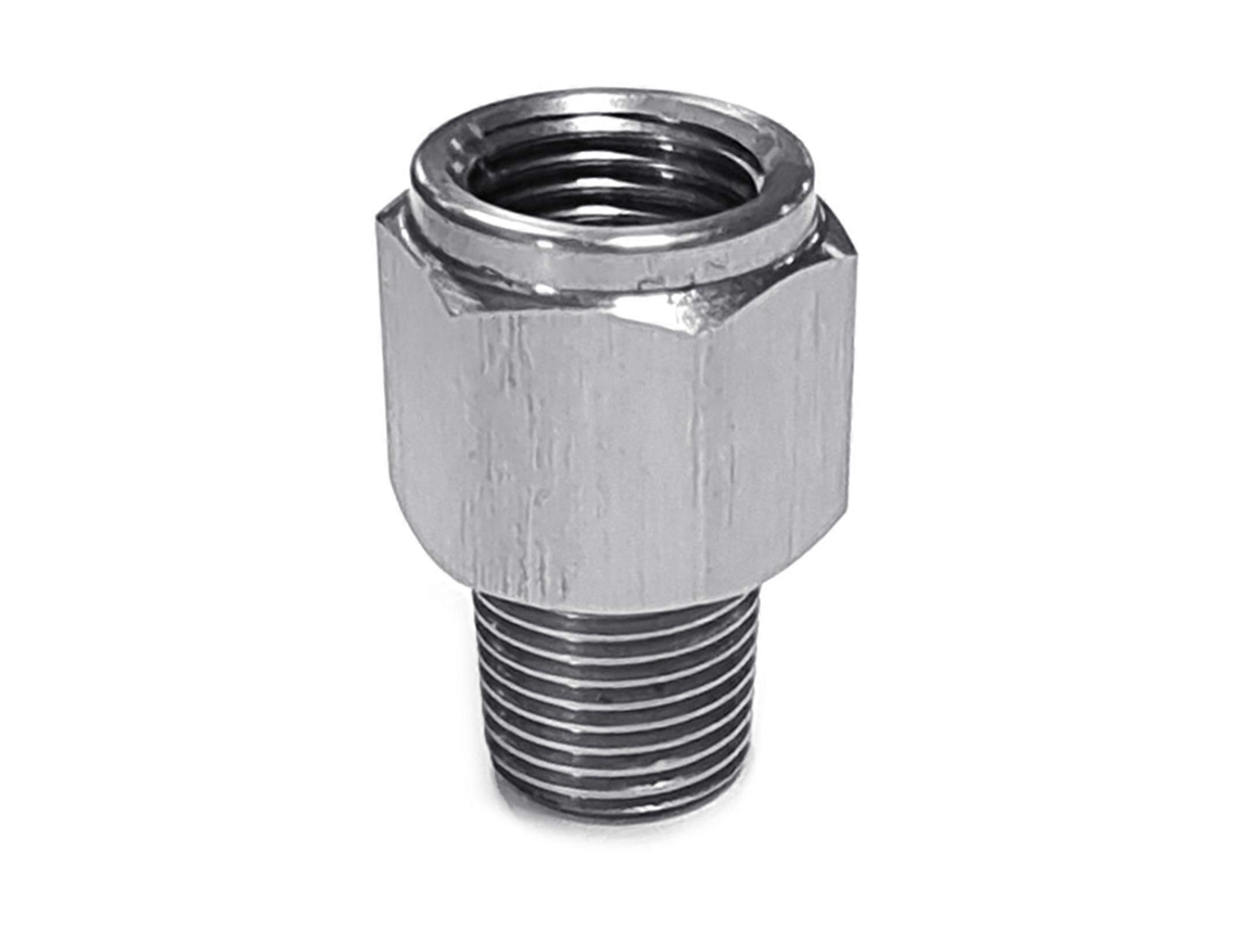 Adaptador Redutor Sem Rosca Para Manômetro De Pressão De Óleo Automotivo, Adaptador De Alargamento De 1/8 Npt Para M10x1,0 Hengjian