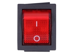 Kit com 10 Interruptores Rocker On/off com Luz 6 pin 2 nível 15a S/MARCA