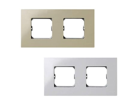 Armação de aparo do interruptor de luz Simon SIMON 27 Play 2700620 PVC Branco