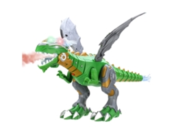 Ats brinquedo de Dragão Robô com Névoa Arco íris e Sons, Dinossauro Andante com Luz e Resposta de Fogo