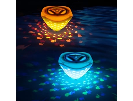 Spguard Luz de Piscina Led Solar Floating Pool Light Luz de Piscina para Piscina Banheira Lagoa Fonte Spa Decoração de Festa 2 Pack