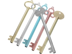 Conjunto De 12 Canetas Em Gel Com Design Chave Antiga, Instrumentos