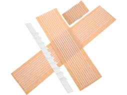 Beavorty - Conjunto De 100 Tiras Silicone Antiderrapantes Para Cabides