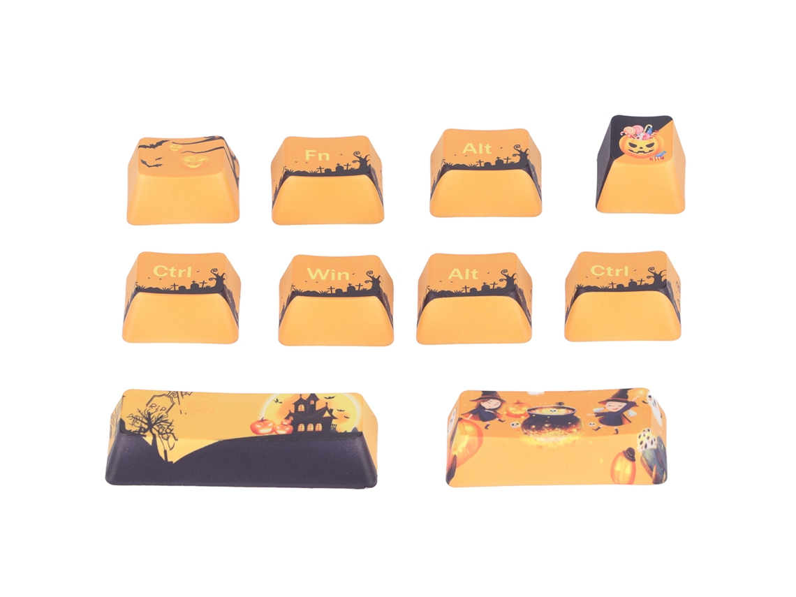 Teclas Pbt Halloween Diy Fácil LAXISCREED