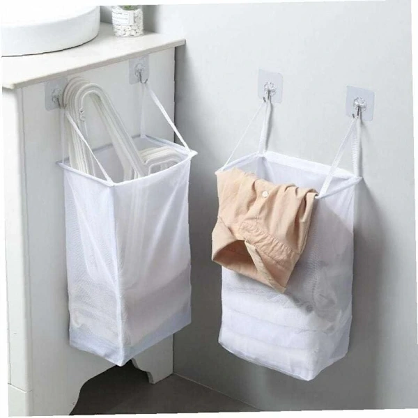 Cesto de Roupa Suja para Pendurar na Parede, BRILVIBERA