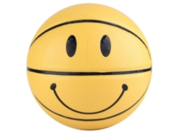Balón de Basquete de Couro Resistente, Alta Elasticidade, Amarelo S/MARCA
