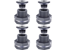 Adaptador De Mangueira Jardim 3/4 Polegada Para Lagoas Chuva, Pacote