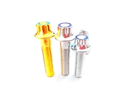 Parafuso De Cabeça Flangeada, Para Bicicleta, Aço Inoxidável Com Torx