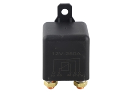 Relé De Partida 5 Pinos 250a Aço Inox Latão Normalmente Aberto 12v Para Cortador De Grama E Veículos