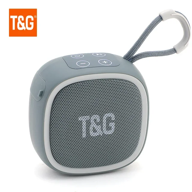 (cinza) Mini Alto-falante Bluetooth Sem Fio Potente Tg Tg659