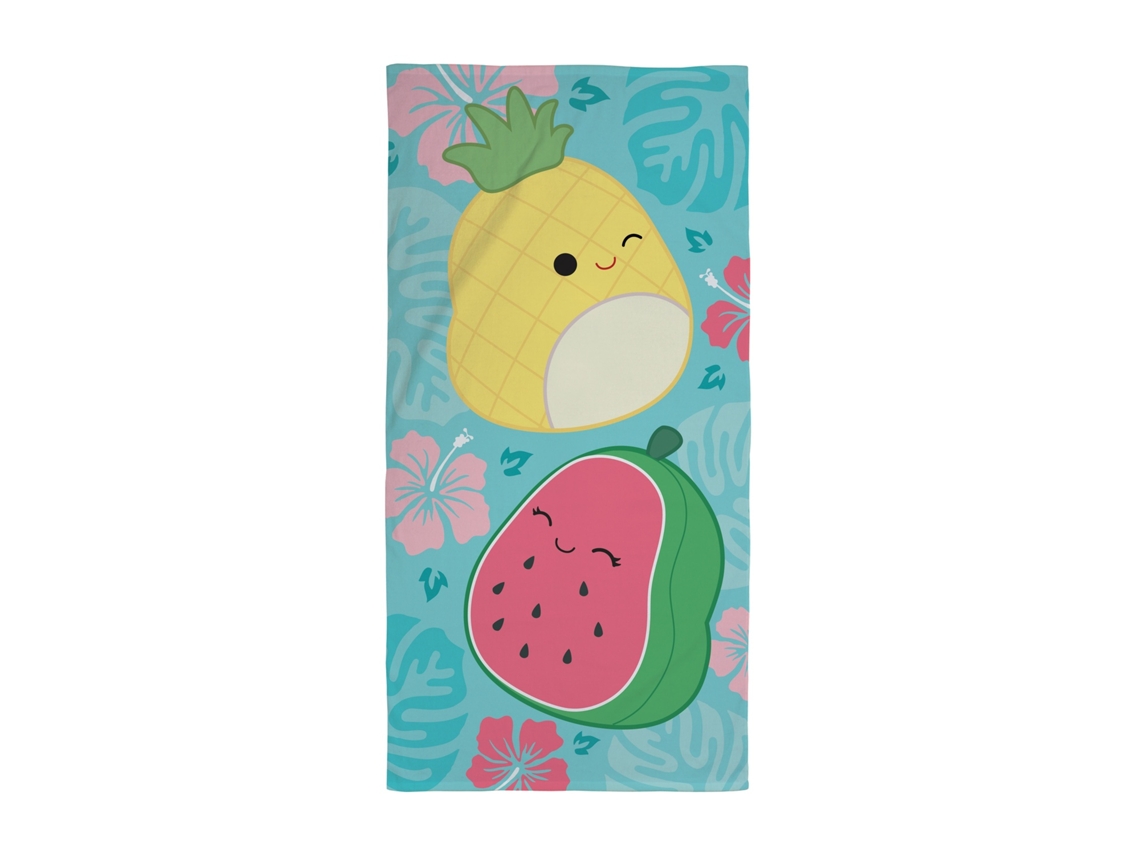 Toalha Squishmallows 70x140cm 10983 Multicolorida BRILVIBERA
