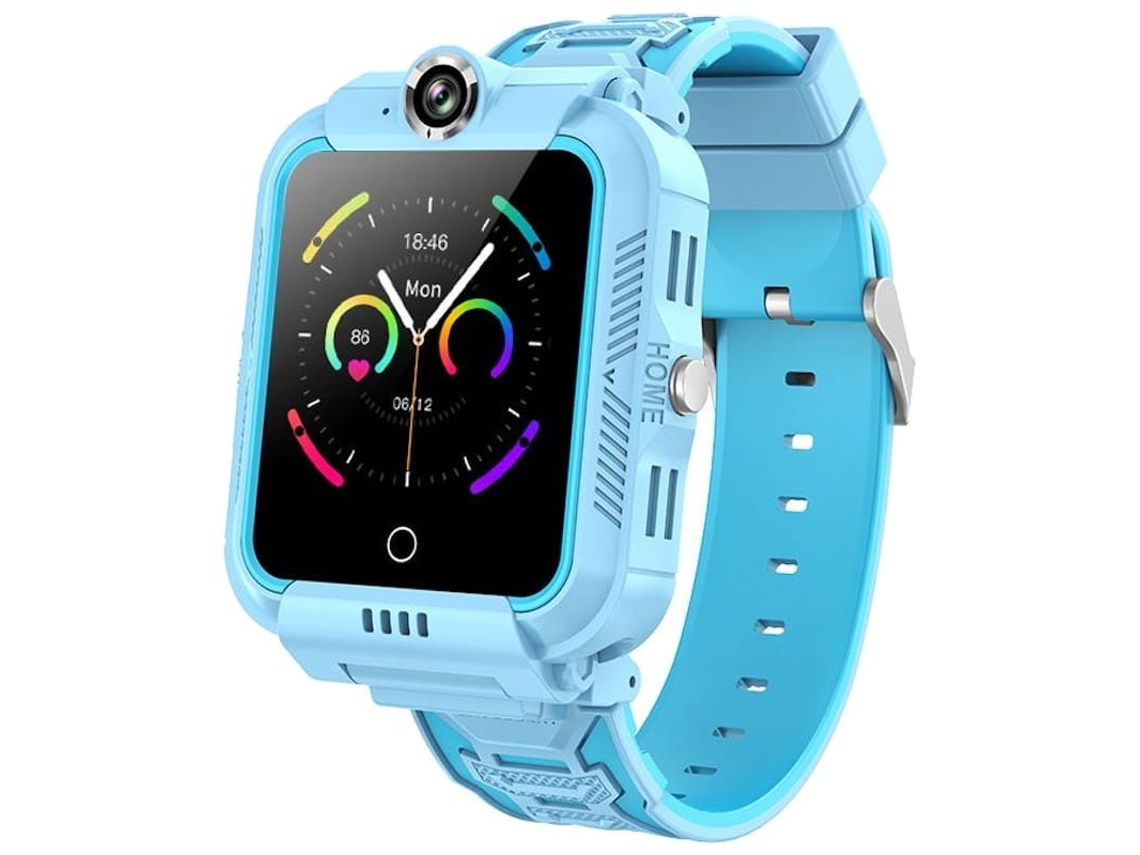 Smartwatch para Crianças T17G 4G Gps 360 Azul