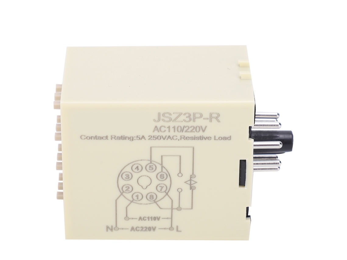 Relé De Tempo Ajustável Profissional Jsz3pr Componente De Controle (dc24v)