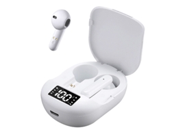 Auriculares Sem Fio Estéreo Hifi Esportivos Yizhood Bluetooth Branco