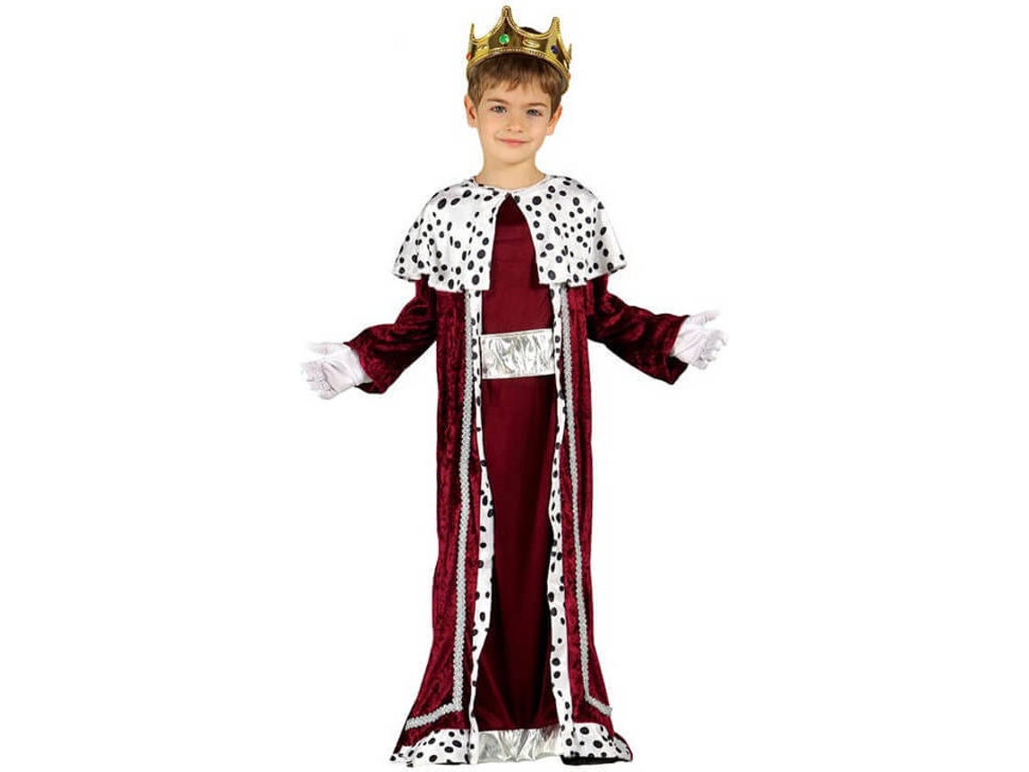 Fato de Menino DISFRAZZES Rei Mago Gaspar (Tam: 5 a 6 anos)