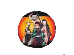 Travesseiro Infantil - Lyo - Demon Slayer - Multicolorido - Leve - Macio E Durável