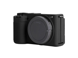 Lurelia Capa Silicone Para Sony Zv-e10, Encaixe Preciso, Cor Preta