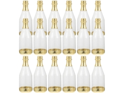 Conjunto De 30 Potes Dourados Para Doces, Ideais Para Casamentos E Festas Feitos Em Polipropileno Leve, Possuem Design