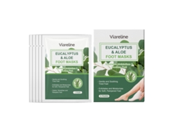 Máscara Pé LAXISCREED com Aloe Vera para Remover Células Mortas e Hidratar os Pés