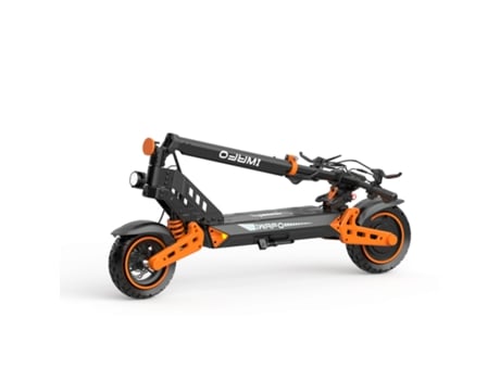 Is2 Max Laranja Scooter Dobrável Elétrico Vem Com 1200w Motor 52v 20ah Bateria De Grande Capacidade Com Display Led E Freio De Disco Duplo Iwafo