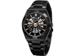 Lurelia Relógio Mecânico Masculino, Automático, Analógico, Luminoso, Turbilhão, Abs, Resistente À Água