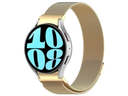 Pulseira De Aço Inoxidável Com Fecho Magnético Liberação Rápida Xdfind Milan, Compatível Samsung Galaxy Watch 7/ Fe/ 6/ 5/ 4