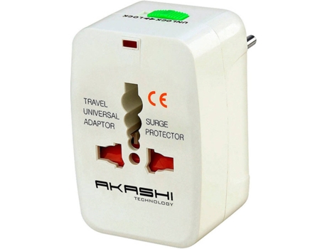Adaptador AKASHI Universal em Branco