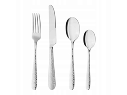 Conjunto De Talheres 24 Peças 18/0 Aço Inox Para 6 Pessoas Design Elegante