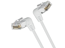 Cabo de Rede Rj45 Utp VENTION Ibowd Cat.6A/ 50Cm/ Branco