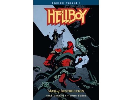 Livro hellboy omnibus volume 1: seed of destruction de mike mignola,john byrne (inglês)