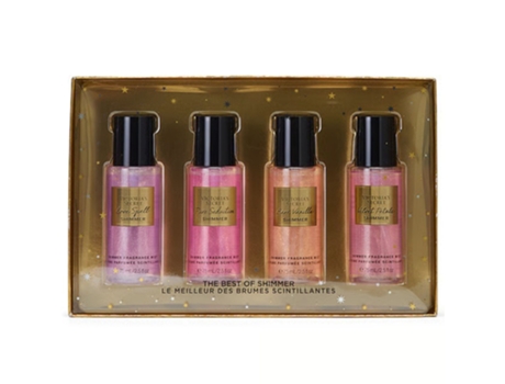 Lote De 4 Brumas Corporales The Best Of Shimmer Victorias Secret