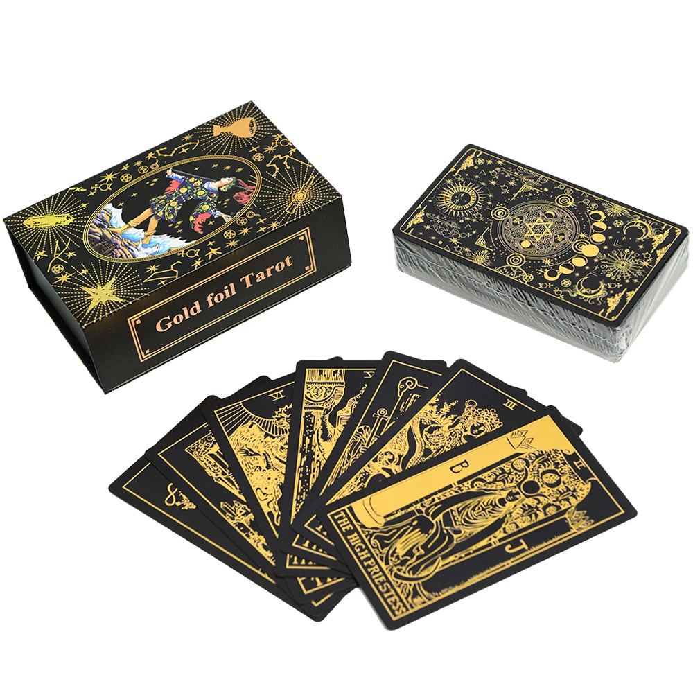 Cartas De Tarô De 7x12cm, À Prova D'água, Jogo De Tabuleiro Interativo Para Meninas.