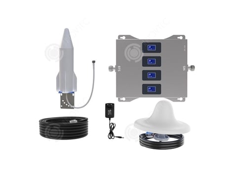Amplificador De Sinal Inn 4g 5g Repetidor Gsm Amplificador De Sinal De 4 Bandas com 900m de 1800m 2100m 2600m Amplificador G Passionova