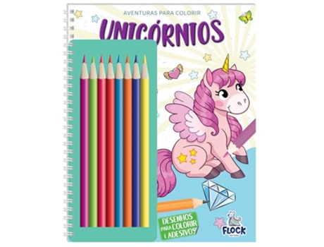 Livro Aventuras Para Colorir Unicórnios De Blu (português Do Brasil)