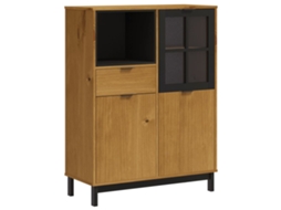 Highboard, Highboards Vidaxl Marrom Madeira De Pinho