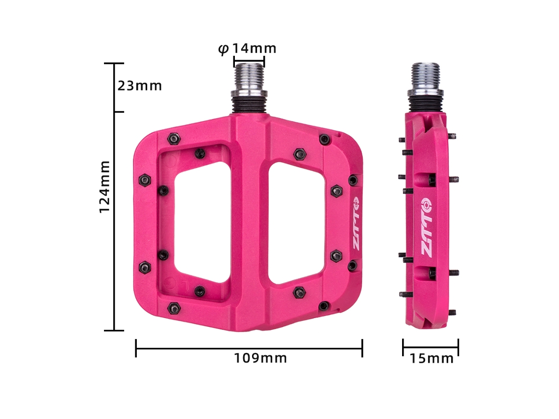 Pedais de Bicicleta Business MTB antiderrapantes 9/16 polegadas S/MARCA