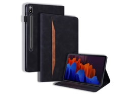 Capa Para Tablet Lurelia, Compatível Com Samsung Galaxy Tab S8 Ultra 2022 De 14,6". S8 Ultra (14,6", Preto, Couro Sintético, Dobrável Com Suporte