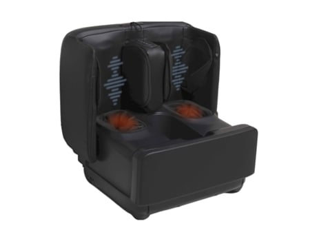 Massajador De Pés Gesas Puf Vibração Shiatsu, Aquecimento Com Apoio Para Os Pés Otomano Gess