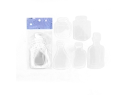 Autocolantes De Libro De Recuerdos Botella De Deseos Transparentes Pet Impermeables Decorativos 20 Hojas